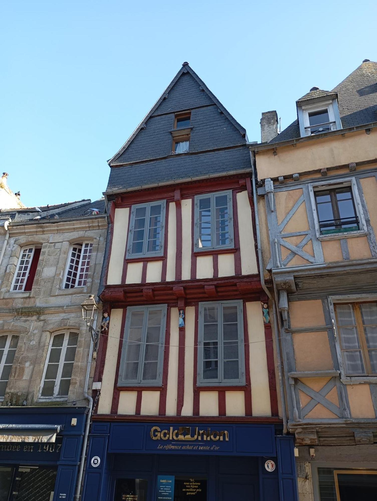 Escapade Romantique Sous Les Toits De Kereon - Centre Historique, Rue Pietonne 坎佩尔 外观 照片